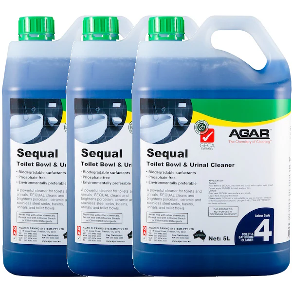 Agar Sequal Toilet Bowl and Urinal Cleaner - Image 4