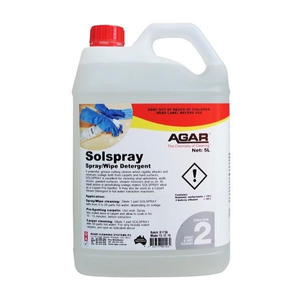 Agar Solspray Spray and Wipe Detergent - Image 3