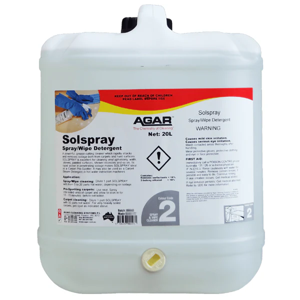 Agar Solspray Spray and Wipe Detergent - Image 5