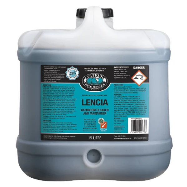 Citrus Resources Lencia Bathroom Cleaner and Maintainer - Image 7