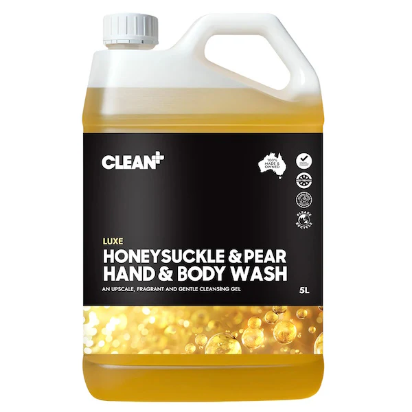 Clean Plus Honey and Pear Hand Wash Luxurious Cleansing Gel - Image 3