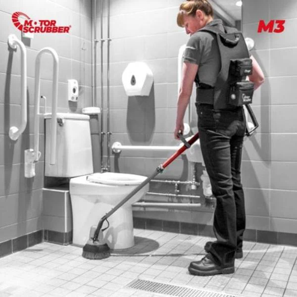 M3 MotorScrubber Cordless Powerful, Lightweight Floor Scrubber - Image 11