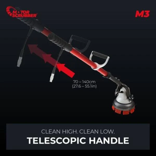 M3 MotorScrubber Cordless Powerful, Lightweight Floor Scrubber - Image 15