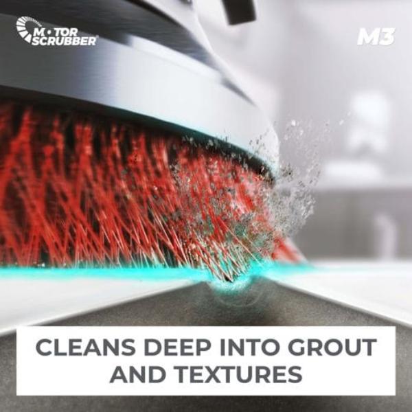 M3 MotorScrubber Cordless Powerful, Lightweight Floor Scrubber - Image 5