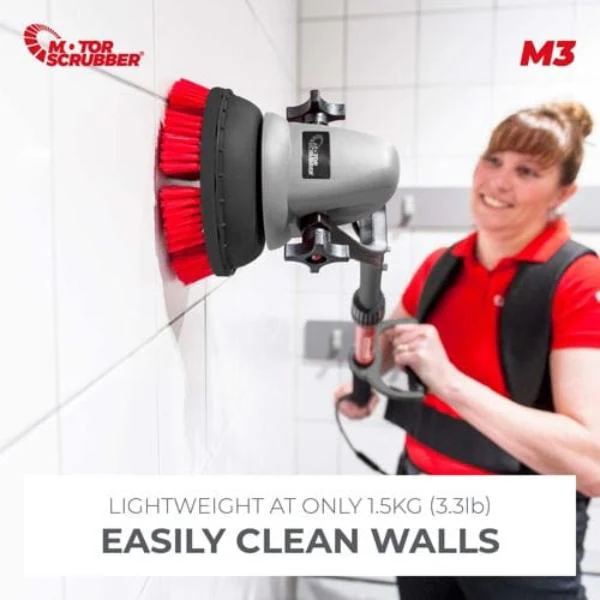 M3 MotorScrubber Cordless Powerful, Lightweight Floor Scrubber - Image 6
