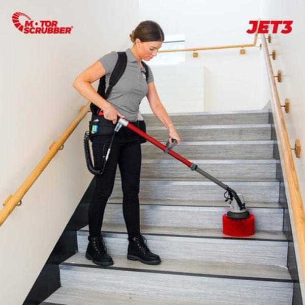 MotorScrubber Jet3 Cordless Long Handle Floor Scrubber - Image 12