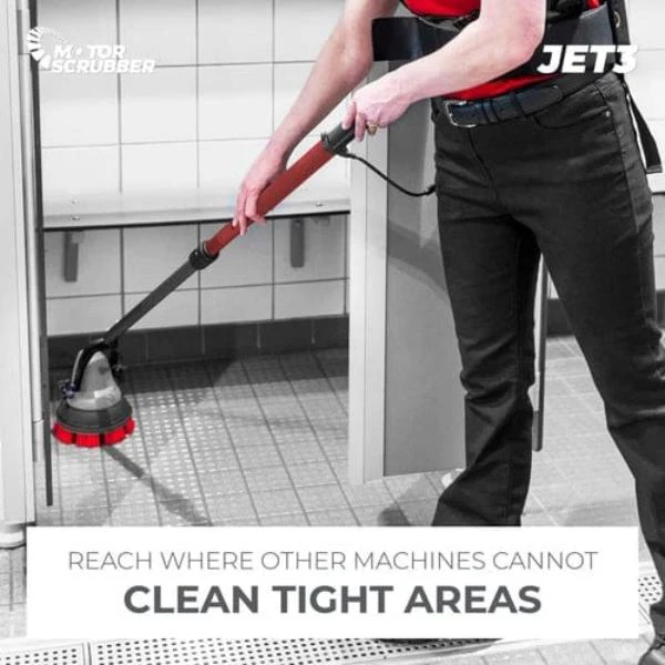 MotorScrubber Jet3 Cordless Long Handle Floor Scrubber - Image 7