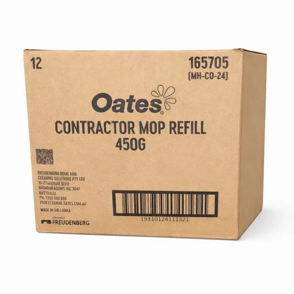 Oates Contractor 100% Cotton Mop Heads 250g to 600g - Image 4