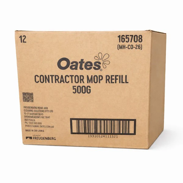 Oates Contractor 100% Cotton Mop Heads 250g to 600g - Image 5