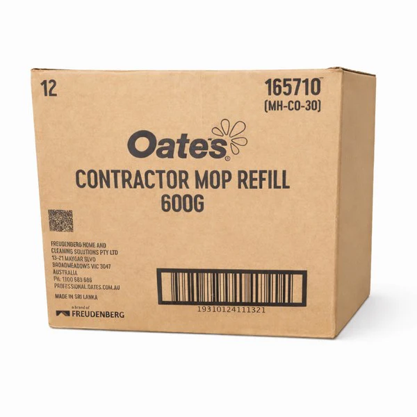 Oates Contractor 100% Cotton Mop Heads 250g to 600g - Image 6